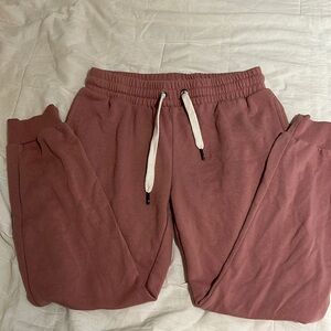 Pink joggers